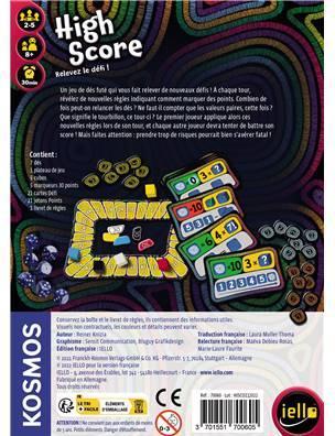 Immagine prodotto Iello Punteggio alto (Francese)