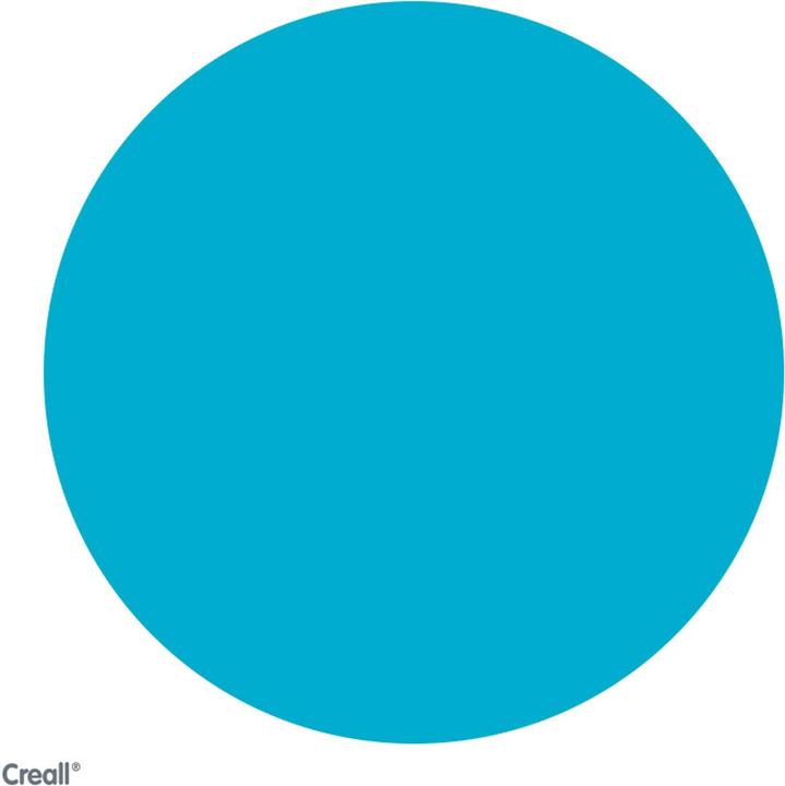 Actual product image Creall Gloss Glansverf Turquoise, 500ml (Turquoise, 500 ml)