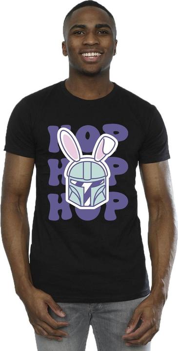 Immagine prodotto Star Wars The Mandalorian Hop Into Easter Maglietta Uomo (XXL)