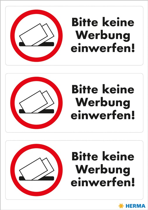 Energie-Label Herma Hinweisetiketten