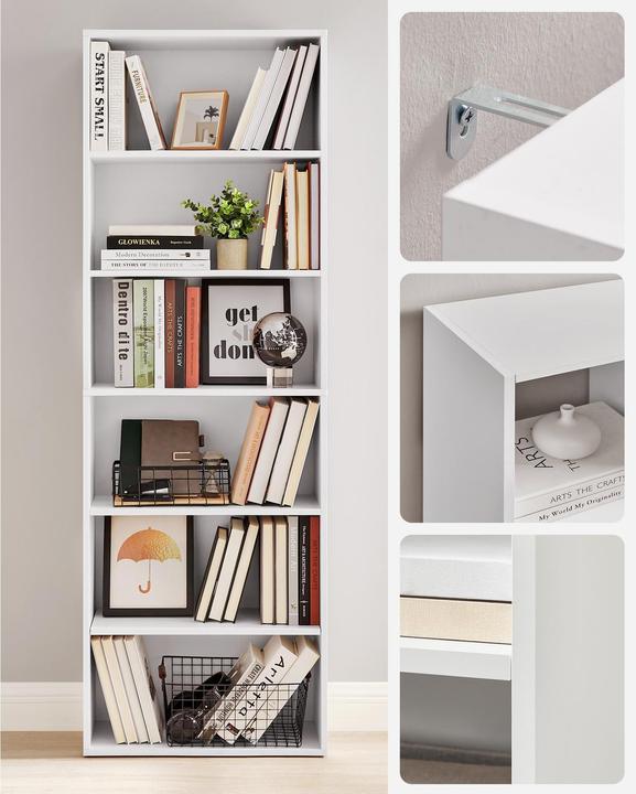 Actual product image Vasagle Bookshelf (60 x 24 x 178.5 cm)