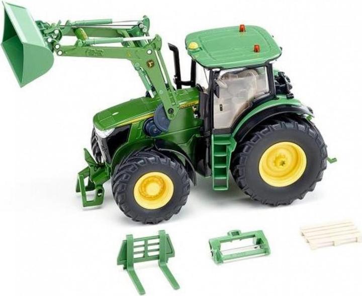Produktbild Siku John Deere 7310R mit Frontlader und Bluetooth App Steuerung