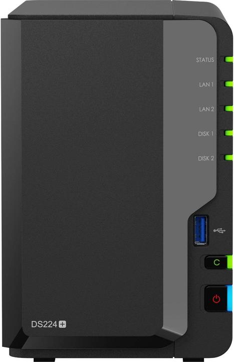 Produktbild Synology DS224+ (2 x 16 TB, Synology HAT 33xx)