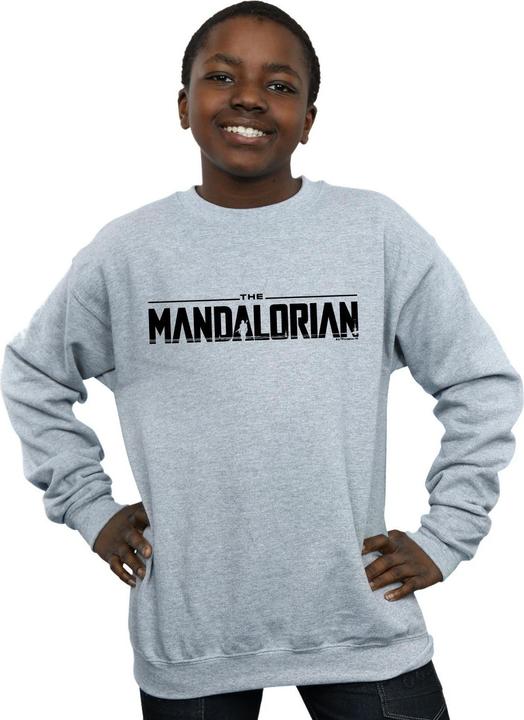 Produktbild Star Wars The Mandalorian Logo Sweatshirt Jungen (140, 146)