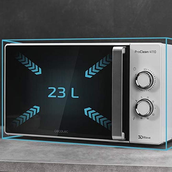 Image du produit Cecotec MICROONDAS 23L CON GRILL PROCLEAN 4110 (23 l)