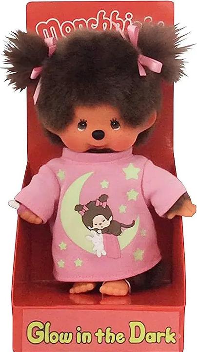 Produktbild Monchhichi Glow in the Dark Girl (20 cm)