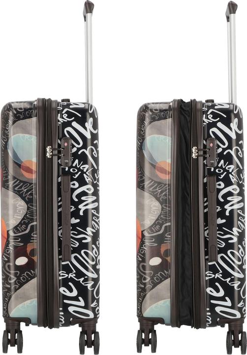 Produktbild Anekke Viaje 4 Rollen Kofferset 2-teilig mit Dehnfalte (91 l)