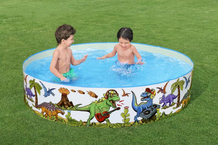Productafbeelding Bestway Dinosaurus Vul 'N Fun™ kinderspeelbad 1,83 m x 38 cm