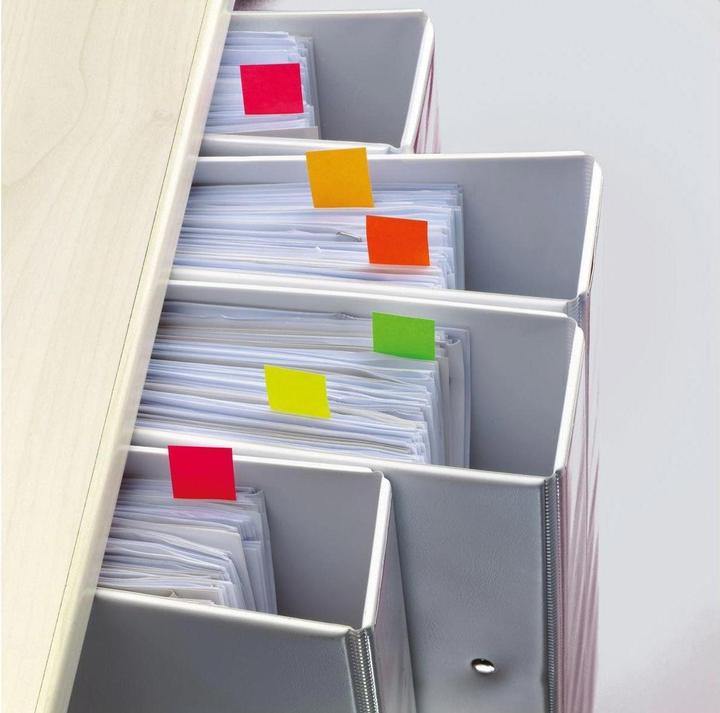 Actual product image Sigel Sticky notes neon (20 x 50 mm)