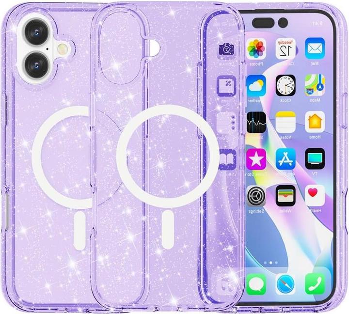 Actual product image Cover-Discount Glitzer Case mit MagSafe (Apple iPhone 17)