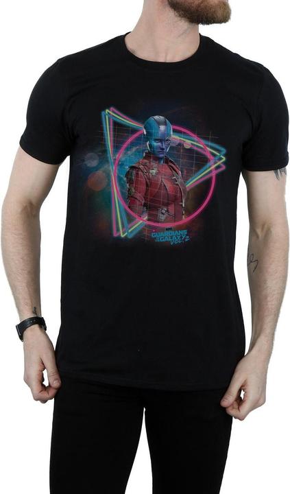 Image du produit - T-shirt GUARDIANS OF THE GALAXY NEON NEBULA - Homme (XL)