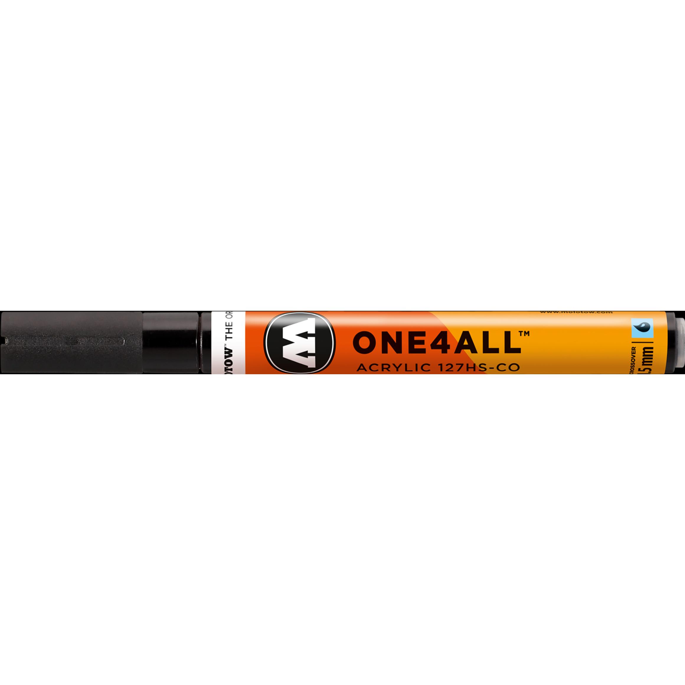 Thumbnail - Molotow, Marker, AKRYLMARKER 1.5mm SIGBLACK (Signalschwarz, 1.50 mm, 1 x)