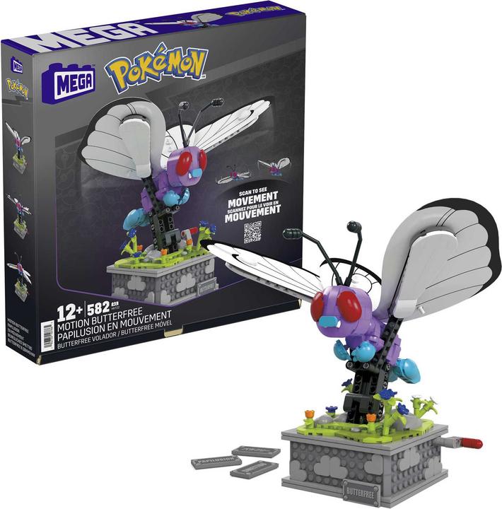 Actual product image Mattel Pokémon™ Motion Butterfree
