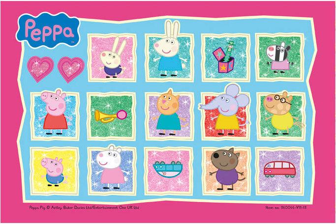 Immagine prodotto Totum Set di adesivi di Peppa Pig