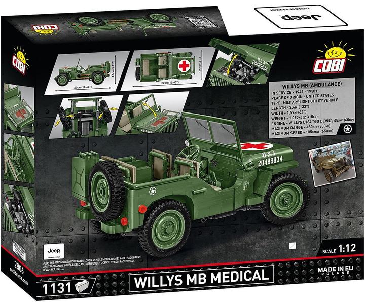 Produktbild Cobi Willys MB Medical