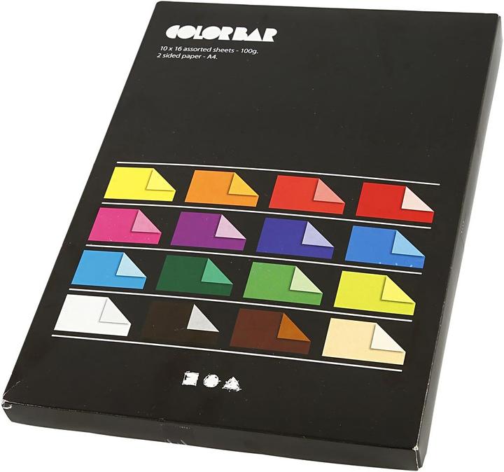 Produktbild Creativ Company Color Bar Papier Kleur, 160 Vellen (100 g/m²)