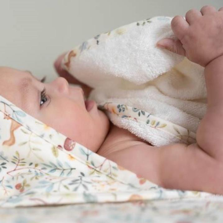 Image du produit Little Dutch Kapuzenhandtuch Forest Wonders - 75x75 cm