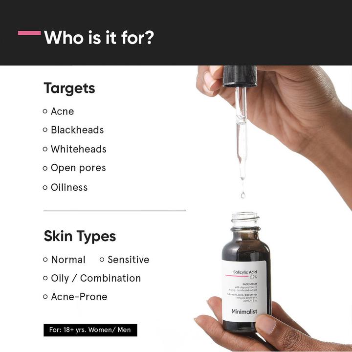 Immagine prodotto Minimalist Siero viso all'acido salicilico 02% (30 ml)