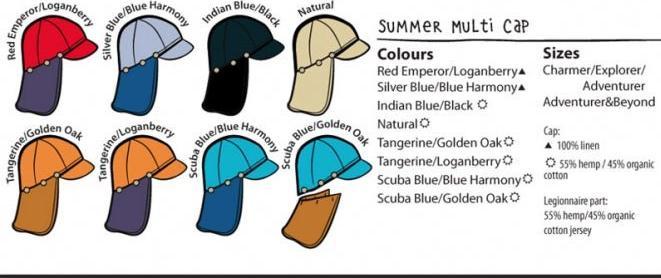 Produktbild ManyMonths Summer Multi Cap Grösse Adventure and Beyond