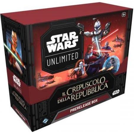 GED Star Wars Prerelease Box Crepuscolo della Repubblica ITA