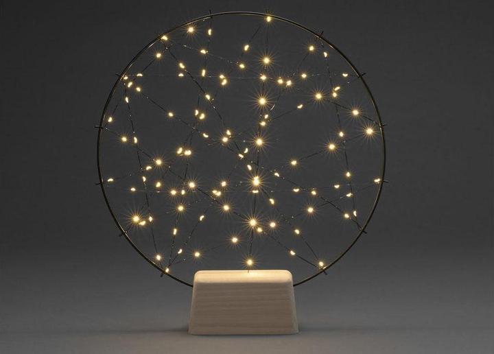 Actual product image Konstsmide LED scenery metal chandelier