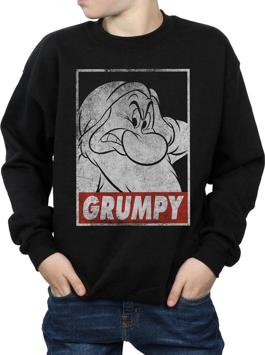 Produktbild Disney Snow White Grumpy Dwarf Poster Sweatshirt Jungen (152, 158)