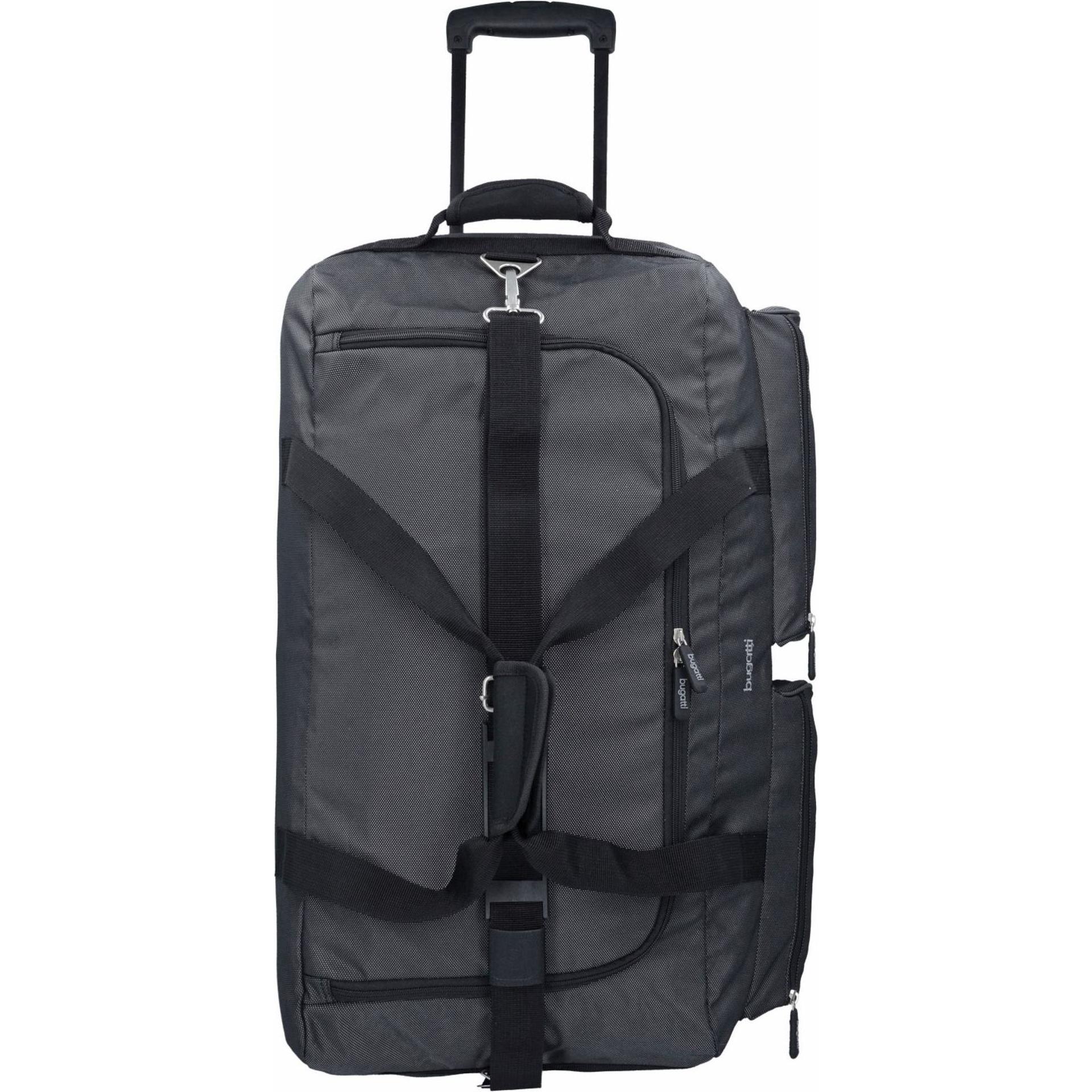 Bugatti, Koffer, Lima 2-Rollen Trolley-Reisetasche 70 cm sehr leicht, Grau, (68 l)