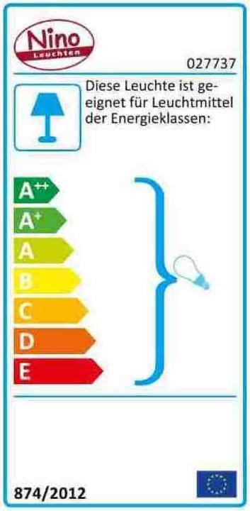 Energy Label Nino Leuchten Ducky (E27)