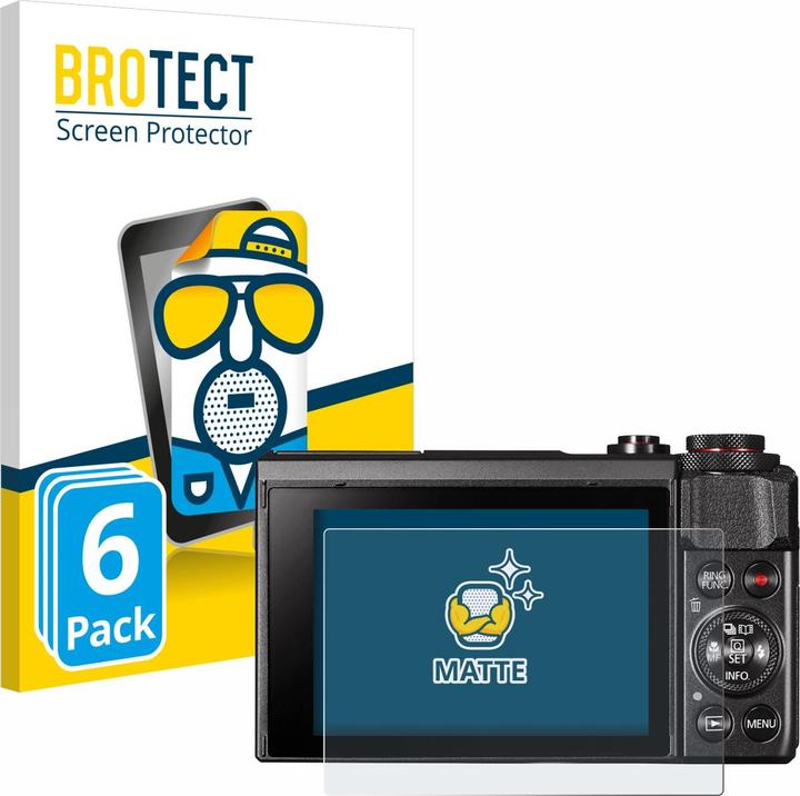 Actual product image BROTECT Anti-glare film Screen protector Matt screen protector film (Screen protector, PowerShot G7 X Mark II)