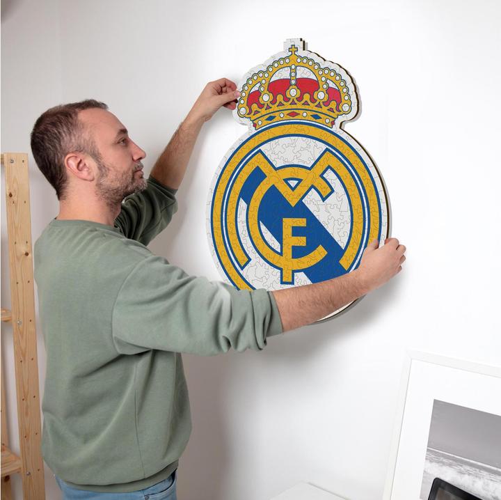 Productafbeelding Iconic Real Madrid CF - Logo - Puzzel van hout Taille M (270 stuks) (270 onderdelen)