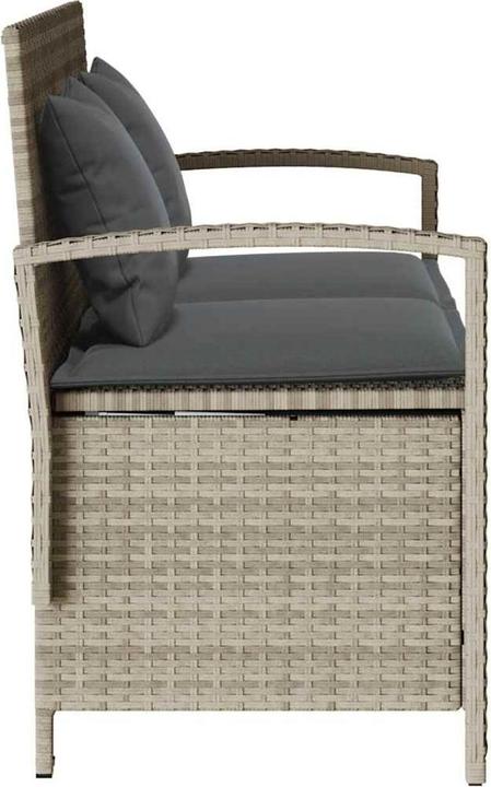 Actual product image vidaXL Gartenbank mit Stauraum