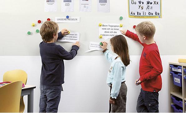 Image du produit Magnetoplan Kit de mur magnétique (Tableau magnétique, 50 x 50 cm)