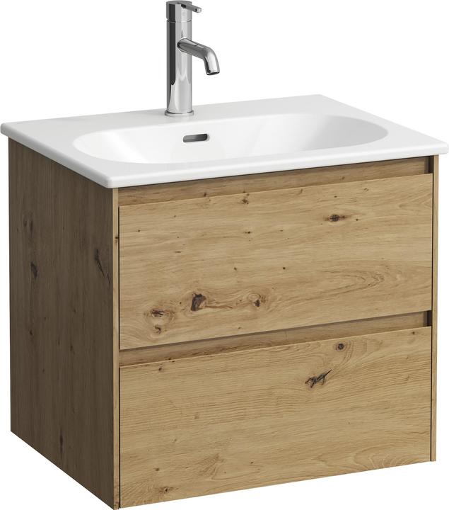 Actual product image Laufen Lua complete set, washbasin incl. vanity unit, 600x515x440mm, H860083