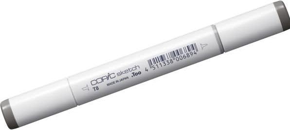 Image du produit Copic Sketch type T - 8 (T-8 - Toner Gray No.8, 1 x)