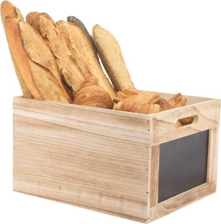 Actual product image Securit Holzbox TABLECADDY CR-CB braun 21x35x28.3cm (28.30 cm, 4.21 l, 1x)