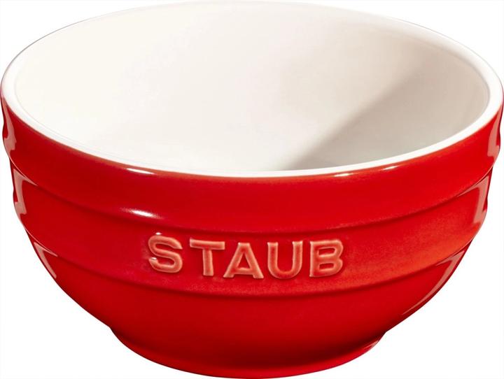 Staub Keramik Schüssel, Kirschrot rund 18cm (18 cm, 1.50 l)
