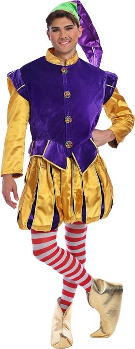 Produktbild Metamorph Weihnachtself Kostüm lila-gelb (L, M)