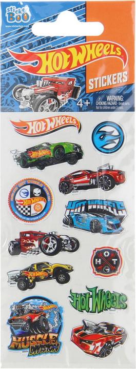 Hot Wheels Stickervel