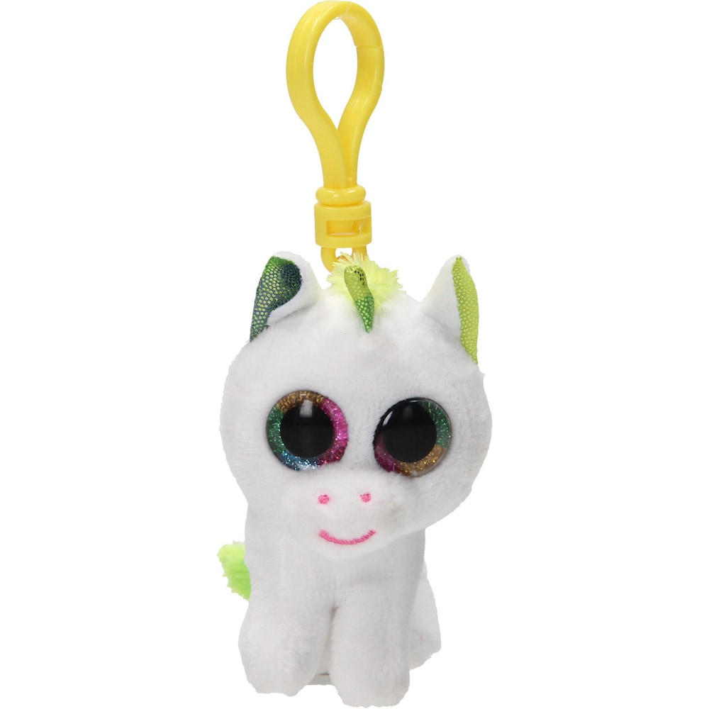 Ty, Mädchen, Schlüsselanhänger, Beanie Boo Einhorn - Pixy, Weiss