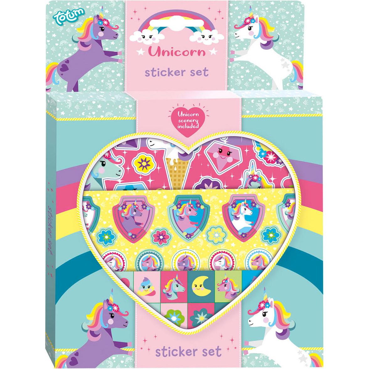 Totum, Sticker, Einhorn Stickerset