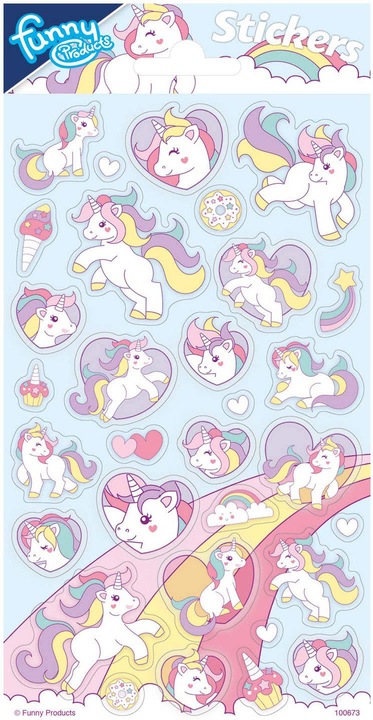 Totum Sticker sheet unicorn