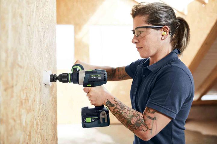 Actual product image Festool Cordless drill driver QUADRIVE TDC 18/4 I-Basic (Rechargeable battery operated)