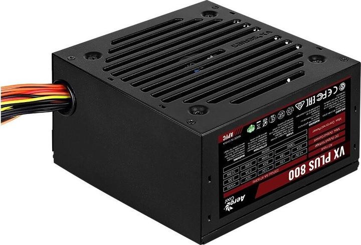Produktbild AeroCool VX PLUS 800 Netzteil 800 W 20+4 pin ATX ATX Schwarz (800 W)