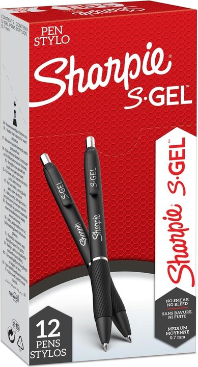Sharpie Gelschreiber (Black, 12 x)