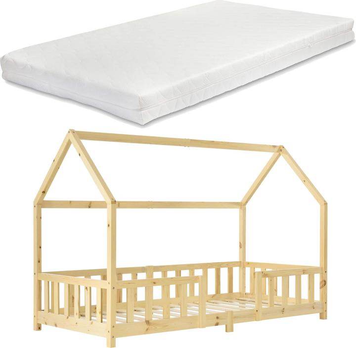 En.Casa Sisimiut mit Matratze (90 x 200 cm)