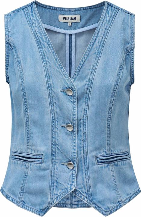 Immagine prodotto Salsa Jeans Jeanshemd Denim Vest (M)