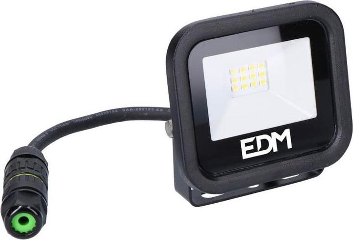 EDM LED-Strahler 70400 Black Series Schwarz F 2100 W 10 W 800 lm 9,2 x 8,1 x 2,7 cm (6400 K) (800 lm)