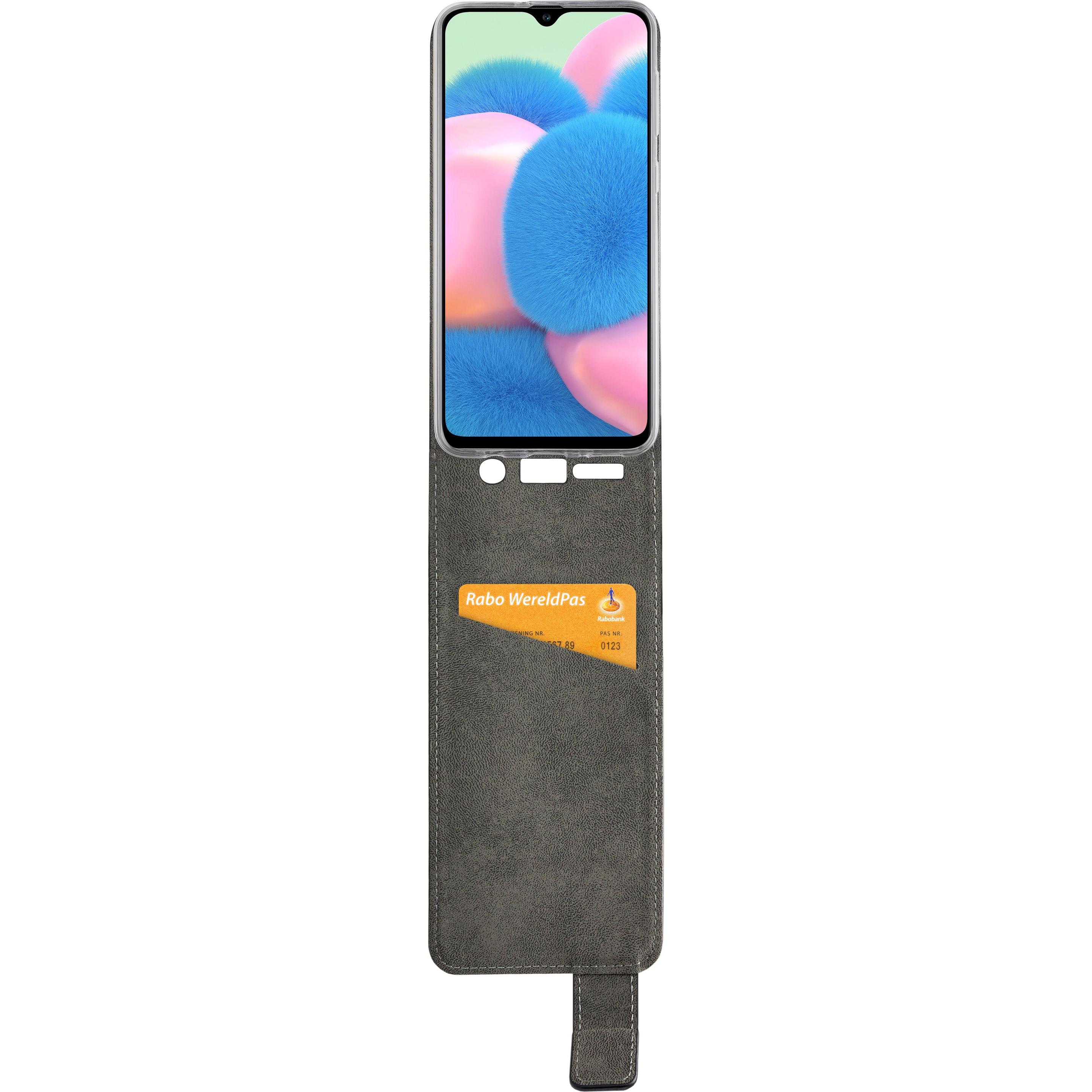 Thumbnail - Mobilize Klassisches Gelly Flip Etui (Samsung Galaxy A30s), Smartphone Hülle, Schwarz