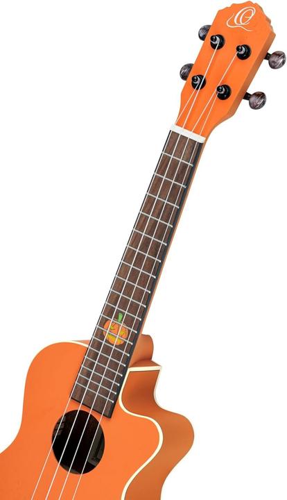 Image du produit Ortega Ukulele da Concorso Edizione Halloween Arancione Zucca con Preamplificatore (Semi-acoustique)