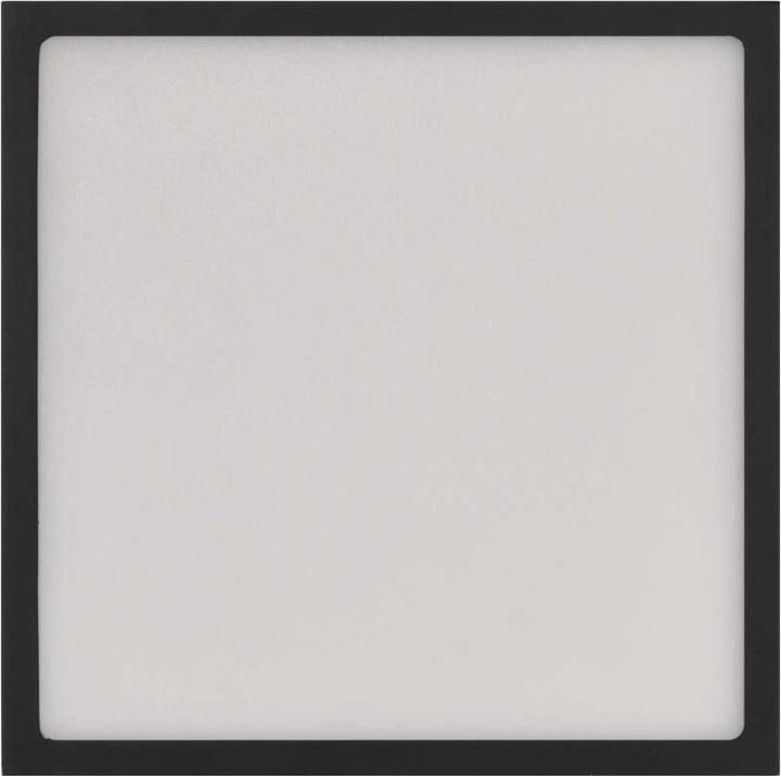 Actual product image Emos Surface-mounted LED light NEXXO, square, black, 21W, with Change CCT (1900 lm)